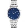 BULOVA MEN'S BLUE DIAL WATCH