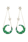 EYE CANDY LA NEVAEH EARRINGS - GREEN