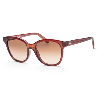 Ferragamo Women's Fashion 55mm Sunglasses In Red