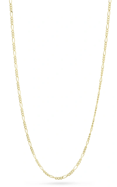 Ember Fine Jewelry 14k Yellow Gold Figaro Chain Necklace