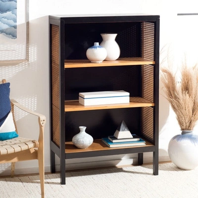 Safavieh Franz 3-shelf Open Top Etagere In Black