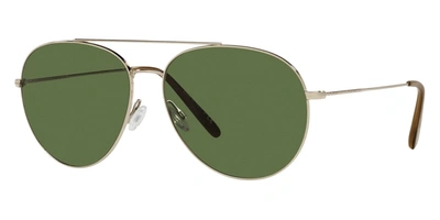 Oliver Peoples Unisex 58mm Sunglasses In Gold