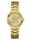 Guess Factory Gold-tone Stainless Steal Analog Watch