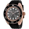 Oceanaut Men's Grey Dial Watch In Black