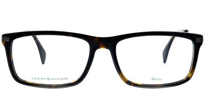 Tommy Hilfiger Th 1538 Rectangle Eyeglasses In White