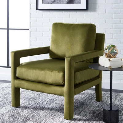 Safavieh Kye Accent Chair In Green