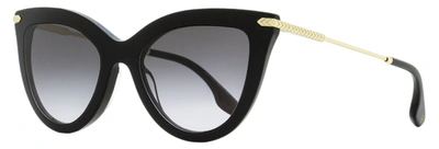 Victoria Beckham Women's Cat Eye Sunglasses Vb621s 001 Black 53mm