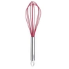 Cuisipro 10 Inch Silicone Egg Whisk, Red In Red