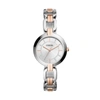 Fossil Women's Kerrigan Three Hand Two Tone Stainless Steel Watch 32mm In Silver