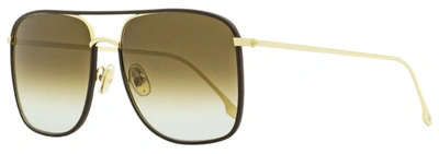 Victoria Beckham Women's Navigator Sunglasses Vb210sl 207 Mocha/gold 58mm