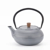 MINIMAL ENAMELED CAST IRON TEAPOT - LINE