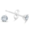 POMPEII3 1/4 CT TDW ROUND LAB GROWN DIAMOND STUDS IN PLATINUM, 14K WHITE OR YELLOW GOLD