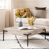 Safavieh Eli Square Coffee Table In Grey