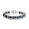 Blackjack Bracelets In Silver