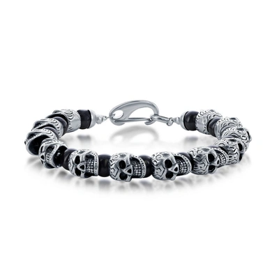 Blackjack Bracelets In Silver