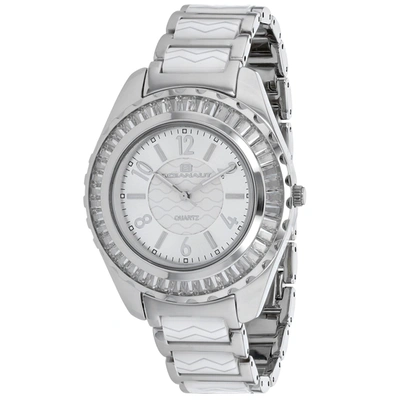 Oceanaut Lucia Silver-tone Dial Ladies Watch Oc0541 In Two Tone  / Silver