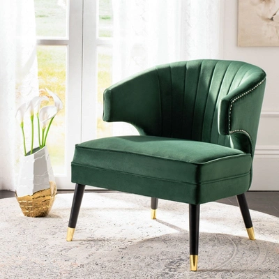 Safavieh Stazia Wingback Accent Chair In Green