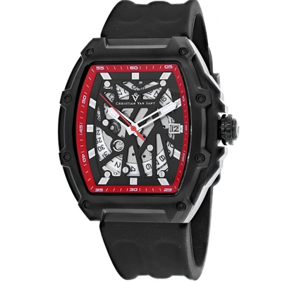 Christian Van Sant Odyssey Watch In Black