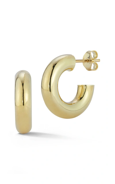 Ember Fine Jewelry 14k Italian Gold Tube Hoop Earrings