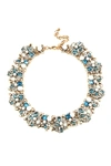 EYE CANDY LA IVY TEAL COLLAR NECKLACE