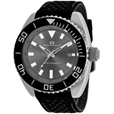 Oceanaut Submersion Quartz Grey Dial Mens Watch Oc0520