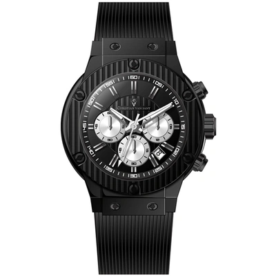 Christian Van Sant Monarchy Watch In Black