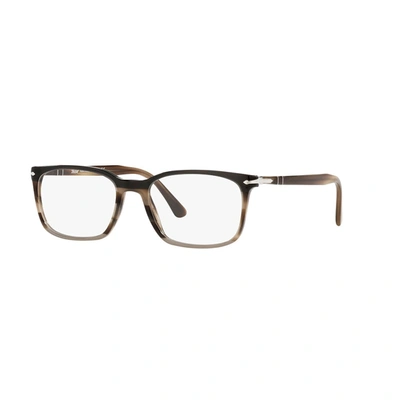 Persol Po 3189v 1135 55mm Unisex Square Eyeglasses 55mm In White