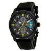 Oceanaut Men's Black And Grey Dial Watch In Black