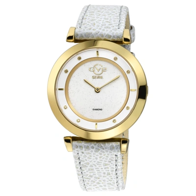 Gv2 Women's Lombardy Diamond Swiss Watch In White