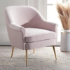 Safavieh Rodrik Craem Accent Chair In Pink