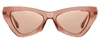 Jimmy Choo Donna/s Cateye Sunglasses In Pink