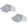 TRUE & TIDY 6-PC MOP PAD REPLACEMENT SET FOR SPRAY-250 SPRAY MOP