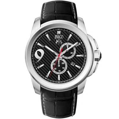 Jivago Men's Black Dial Watch