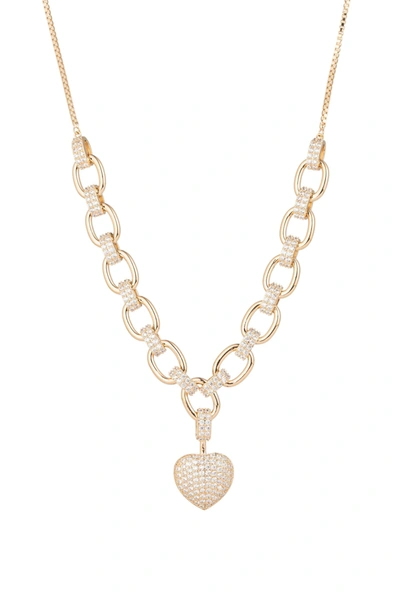 Eye Candy La The Luxe Collection Cz Laleh Necklace In Gold