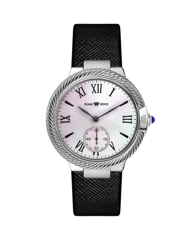Glam Rock Women's Twisted 40mm Quartz Watch In Silver