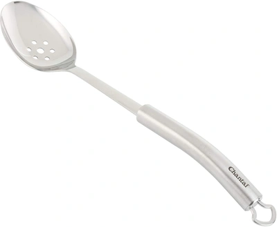 Chantal 14-inch Perforated Spoon, Stainless Steel In Silver