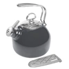 Chantal 1.8-qt. Classic Enamel-on-steel Tea Kettle In Black