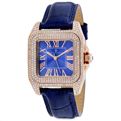 Christian Van Sant Women's Blue Dial Watch