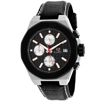 Roberto Bianci Men's Black Dial Watch In Black / Gold Tone / Rose / Rose Gold Tone / White