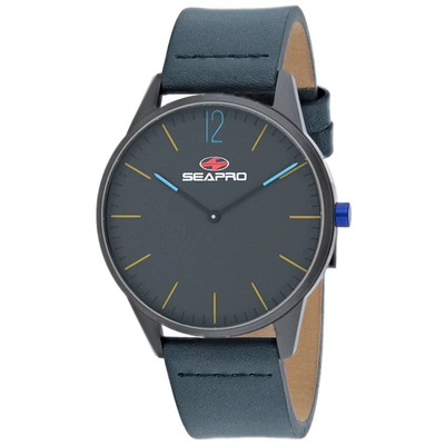 Seapro Black Hole Quartz Black Dial Mens Watch Sp0103