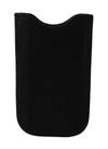 John Galliano Leather Multifunctional Men Id Bill Card Holder Men's Wallet In Black