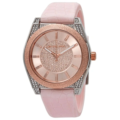 Michael Kors Women's Channing Rose Rose Gold Dial Watch