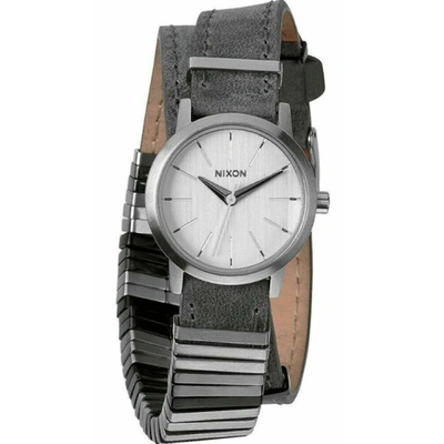 Nixon Women's Classic Silver Dial Watch In Grey