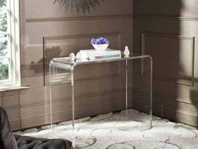 Safavieh Crysta Ombre Glass Console Table In Multi