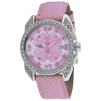 Locman Women's Mother Of Pearl Dial Watch In Pink