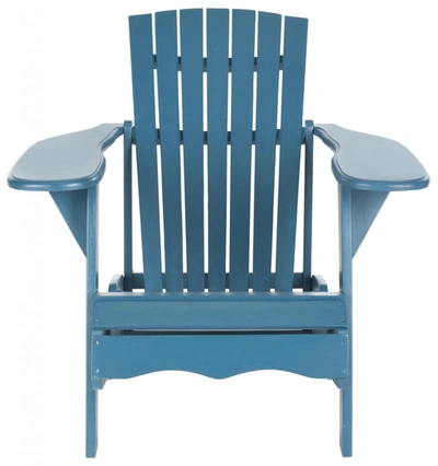 Safavieh Mopani Outdoor Adirondack Chair In Blue