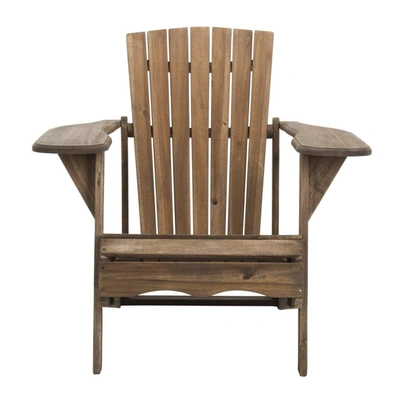 Safavieh Mopani Outdoor Adirondack Chair In Brown