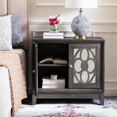 Safavieh Shannon 2 Door Chest In Grey