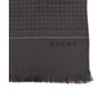 GUCCI Gucci Unisex Silk With Flower Print Twill Scarf