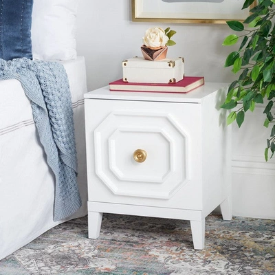 Safavieh Riya Nightstand In White